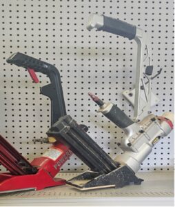 Air floor nailer for rent